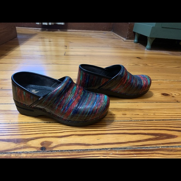 DANSKO XP CLOGS Multicolored stripe - Picture 4 of 10
